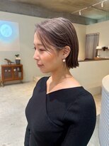 カケ(kake)&nbsp;ミニマムボブ×ラベンダーグレージュ