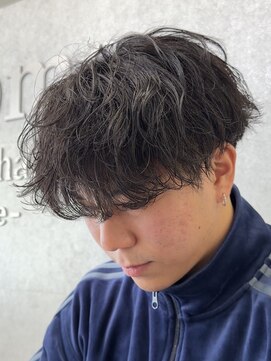 ビカムメンズヘアー 栄店(become men's hair) シャドウパーマ／名古屋／栄／メンズパーマ