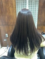 バズサロンフォーヘアー(Buzz salon for hair) 指通りの軽い 上品ツヤロングに
