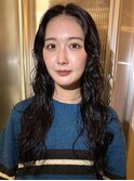 ロングパーマ