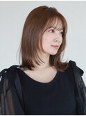 大人可愛いレイヤー似合わせ小顔カット摂津本山
