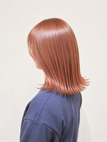 カラーラウンジ(Color Lounge)&nbsp;Color Lounge　アプリコットオレンジボブ