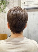 耳出しスッキリショート