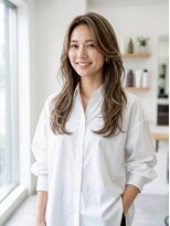 ヘアメイク アージュ 大野城 下大利店(HAIR MAKE age)&nbsp;ブリーチハイライト×レイヤーロング