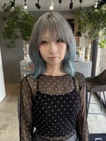 ヘリム(HELIM)&nbsp;シルバーグレーとミントのルーツカラー