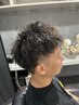 【Chiaki限定★】メンズパーマ ツイストスパイラル+カット ¥12000→