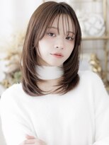 ENOAhair&spabyCOVERHAIR【ショート/白髪染め ぼかし/ヘッドスパ】【10/1開店(予定)】&nbsp;顔まわりレイヤーミディ/川口/30代/40代/50代