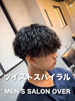 オーバー 町田店(OVER)&nbsp;ツイストスパイラル【町田/MEN'S/ツイストスパイラル/】