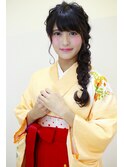 袴アレンジヘア