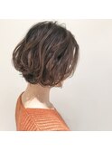 ボブのパーマスタイル