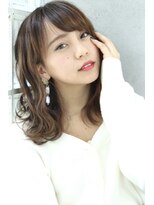 アルバ ヘアリゾート(ALBA)&nbsp;【ALBA千葉将大】抜け感波セミロング【三鷹】