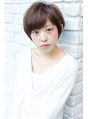 【el zafiro yodoyabashi】大人女子ショートスタイルベージュ編