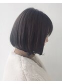 ワンカール/シンプル/ボブ/地毛風カラー