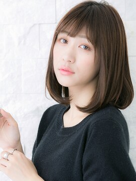 ヘアサロン ナノ(hair salon nano) しっとり柔らかミディアムボブ
