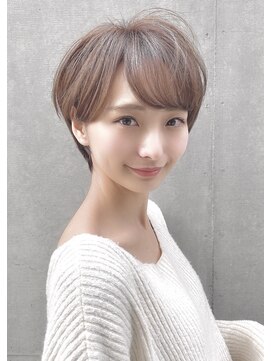 ロンド ロビン 栄(Lond robin) 【Lond robin】大人可愛い、丸みショート