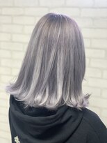 ベル 難波(Belle)&nbsp;福嶋　裕人　※ホワイトカラー＿セシルカット_切りっぱなしボブ