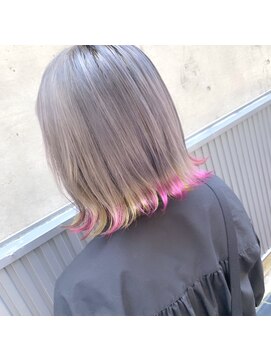 マリーチ(marici) アクセント裾カラー