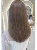 【OVER三軒茶屋】ブリーチなし◯ミルクティーベージュ/髪質改善