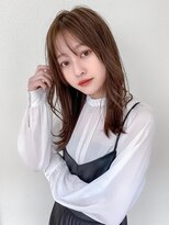 オーブ ヘアー コパン 東広島店(AUBE HAIR copain)&nbsp;20代・30代_顔周りレイヤー