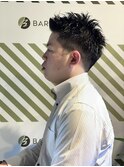 大人の刈り上げショートスタイル【BARBER-BAR】