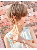 モードヘア×前髪/顔周り髪質改善ショート[立川]