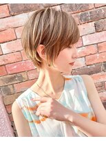 ロンドホットリップ 立川(Lond hot lip)&nbsp;モードヘア×前髪/顔周り髪質改善ショート[立川]