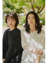 モネ 堀江院(monet)&nbsp;美フォルムカット、艶カラー、髪質改善