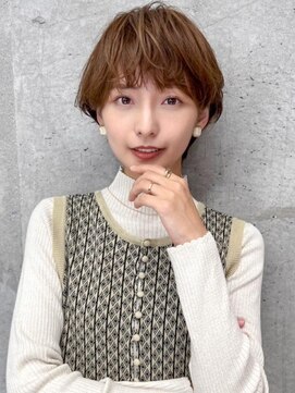 オーブ ヘアー ライリ 亀有店(AUBE HAIR raili) 20代・30代_こっくりベージュマッシュ