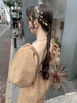 デイジー(Daisy) タイトヘアアレンジ/ヘアアレンジ/お呼ばれアレンジ