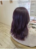 ダークラベンダーカラー×ケアカラー