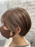 耳かけ丸みショート