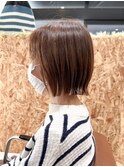 春はプツッと切りっぱなしボブに!