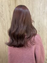 テーラヘアー 取手店(TELA HAIR) ブリーチなし＊チェリーピンクカラー【TELAHAIR取手】