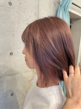 タエビスアリッサム(Taebis Alyssum) イヤリングカラー♪ピンクベージュ×ピンクラベンダー