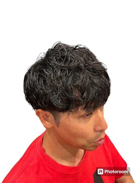 銀座マツナガ 神田店 緩めカールパーマ