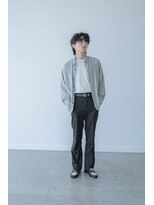 ニュイ 高槻 阪急茨木店(nui)&nbsp;イメチェンアンブレラカラー前髪ウェーブパーマこなれミディ