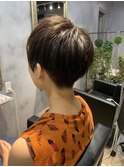 ショート×刈り上げ