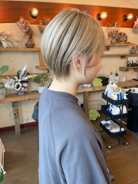 ナンバー(Number) 【大分/わさだ/Number】ハイトーンショート20代30代40代50代