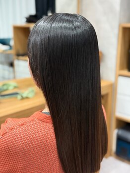 ルスリー 神奈川大和店(Lsurii)の写真/【大和駅徒歩4分/完全マンツーマン施術♪】髪質改善で白髪をしっかりカバーしながらオシャレを楽しめる♪