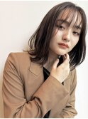 ミディアムレイヤー/韓国風/髪質改善/大和八木