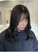 20代30代アッシュグレージュミディアム