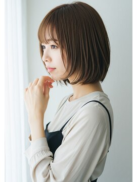 アントワープトーキョー(antwerp TOKYO) 30代40代50代フェイスレイヤーナチュラルボブ透明感カラー