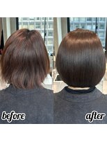 ルミス 銀座(Lumis) ストレートスタイル/艶髪/髪質改善/縮毛矯正/20代30代40代50代