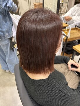 アン ビー(an B) 切りっぱなしボブ