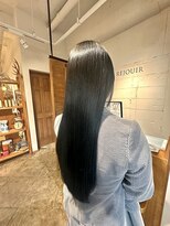 リジェール 鶴舞店 ロング×ブルーブラック