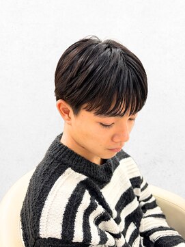 ビカムメンズヘアー 栄店(become men's hair) 曲がる縮毛矯正/シースルーマッシュ/名古屋/名駅