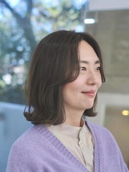 スイ(sui)の写真/白髪を染めるだけでなく、理想の髪色を実現＊髪のダメージを最小限に、艶感、潤いもキープした仕上がりに◎