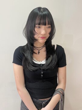 ニコフクオカヘアーメイク(NIKO Fukuoka Hair Make) 【NIKO】レイヤーカット/ロングウルフ/姫カット