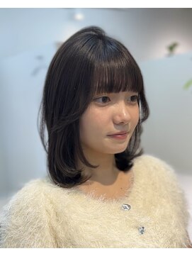 ウチコ 平尾店(u.chi.ko_si) レイヤーカットと大人グレージュ