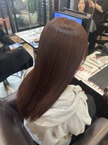 キャラ 池袋本店(CHARA)&nbsp;【大人気No.1】サラツヤヘアができるピンクのインナーカラー♪